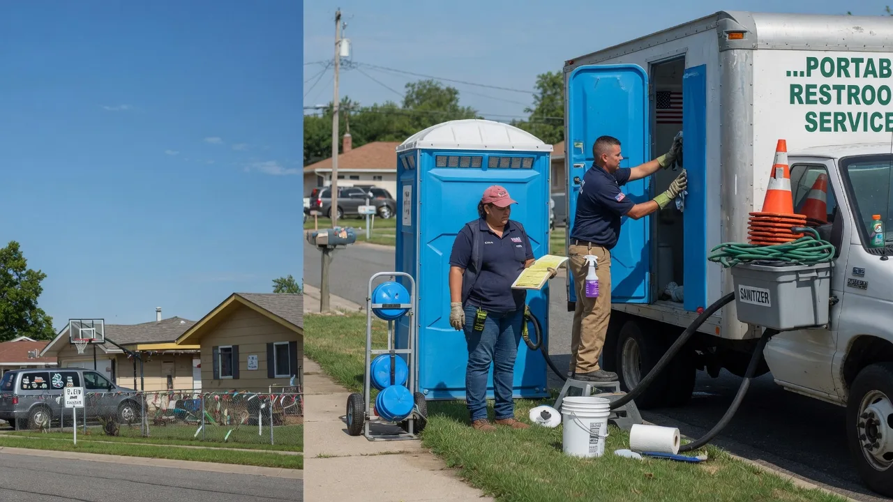 Portable Toilet Rental in Loraine, IL near me